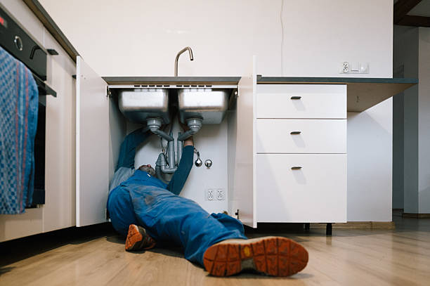 Professional Drain Cleaning technician working in Stanchfield, MN